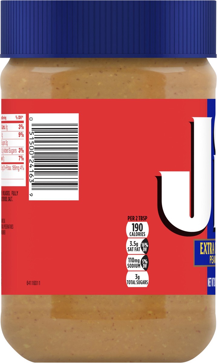 slide 5 of 9, Jif Crunchy Peanut Butter, 28 oz