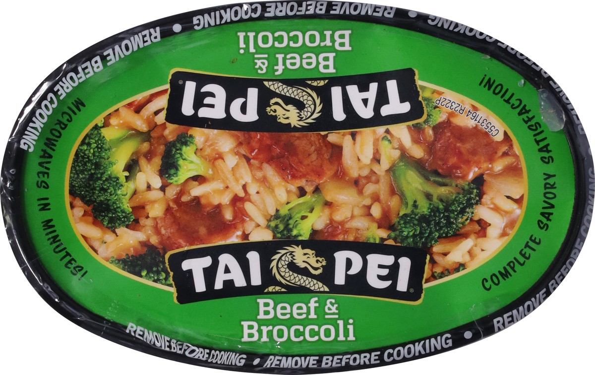 slide 7 of 9, Tai Pei Frozen Beef and Broccoli, 10 oz