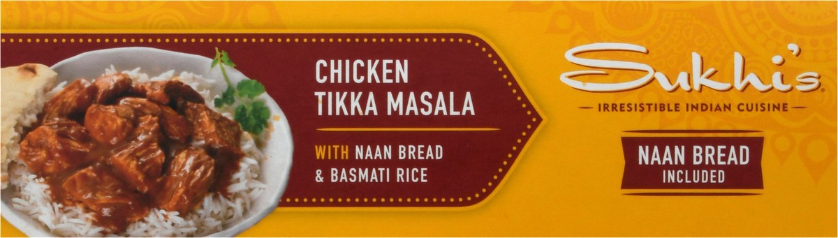 slide 7 of 9, Sukhis Chicken Tikka Masala With Naan, 11 oz