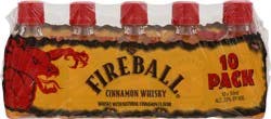 Fireball 10 Pack Cinnamon Whisky 50 ml Bottle 10 ea Shrinkwrapped