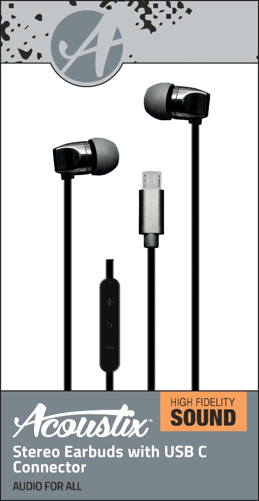 slide 1 of 1, Acoustix True Wireless Earbuds - Black, 1 ct