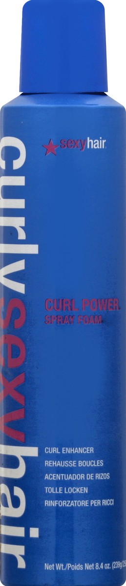 slide 2 of 2, Curly Sexy Hair Spray Foam, Curl Power, 8.4 oz