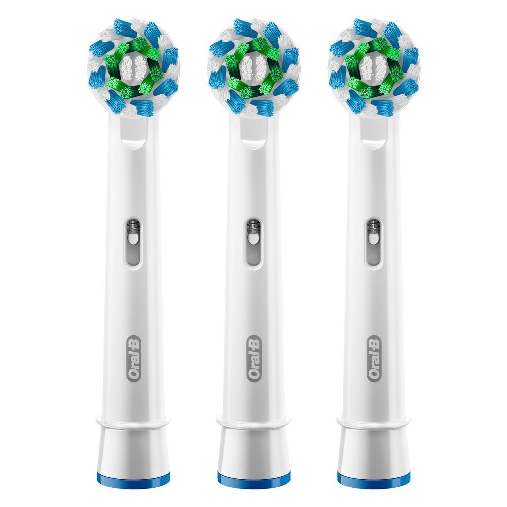 slide 114 of 122, Oral-B CrossAction Electric Toothbrush Replacement Brush Heads - 3ct, 1 ct