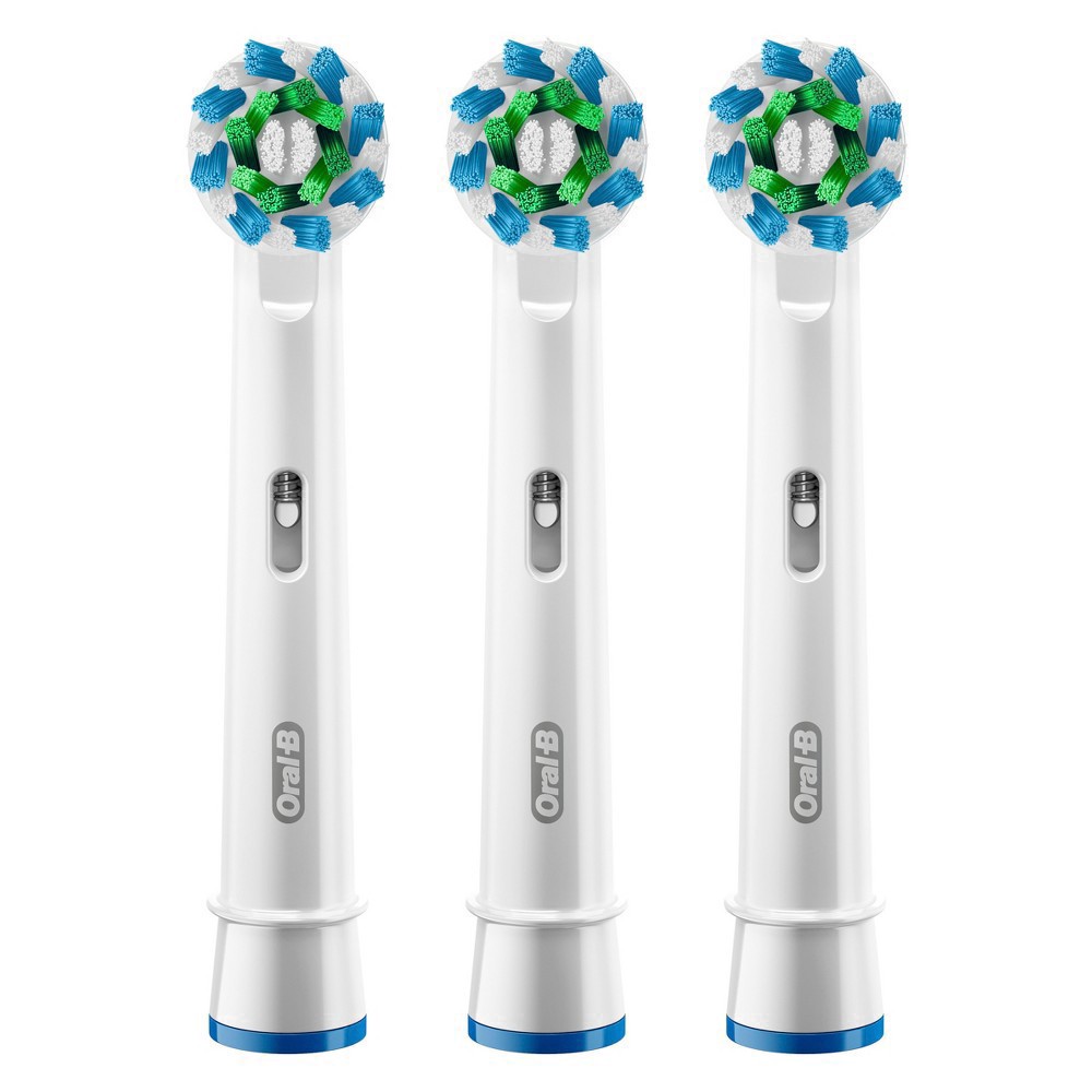 slide 110 of 122, Oral-B CrossAction Electric Toothbrush Replacement Brush Heads - 3ct, 1 ct