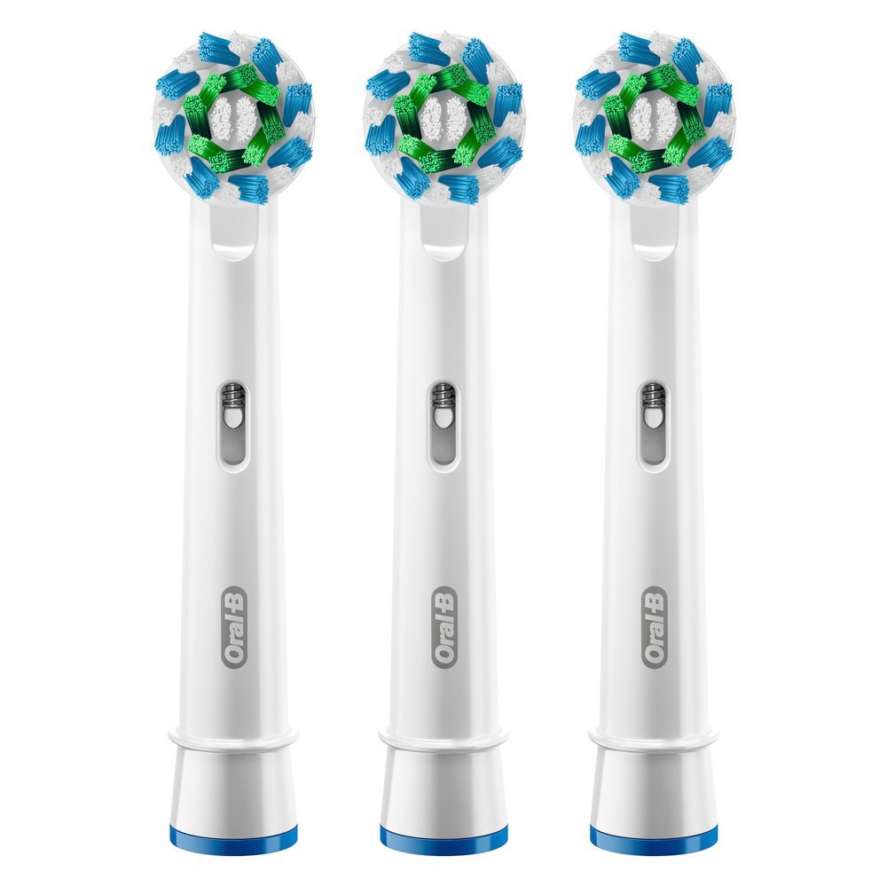 slide 63 of 122, Oral-B CrossAction Electric Toothbrush Replacement Brush Heads - 3ct, 1 ct