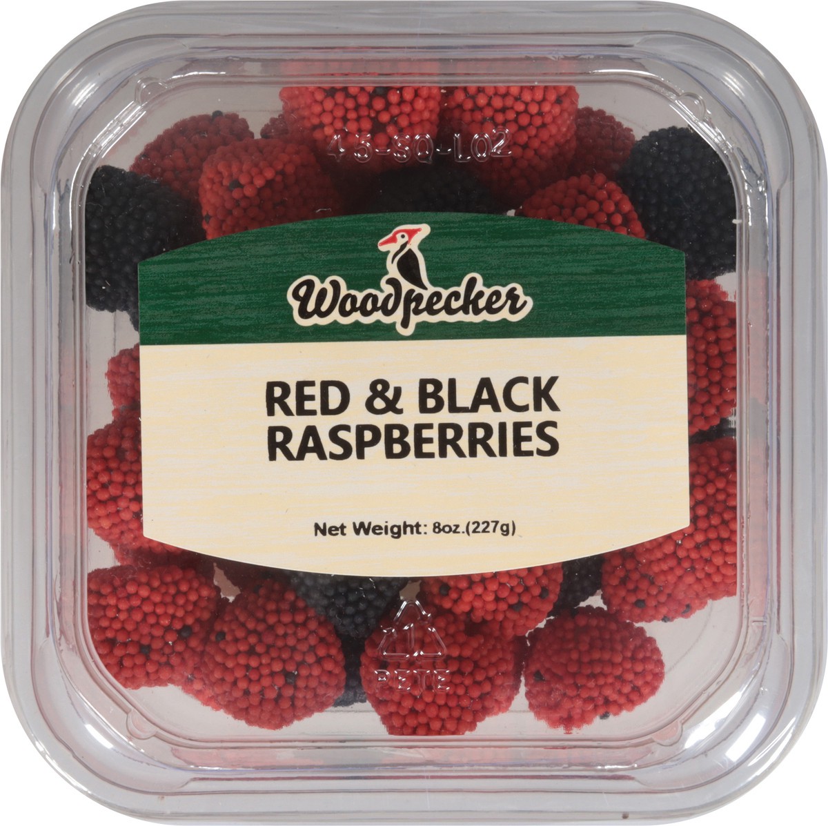 slide 13 of 13, Woodpecker Red & Black Raspberries 8 oz, 8 oz