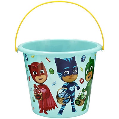 slide 1 of 1, PJ Masks Jumbo Aqua Plastic Easter Bucket, 1 ct