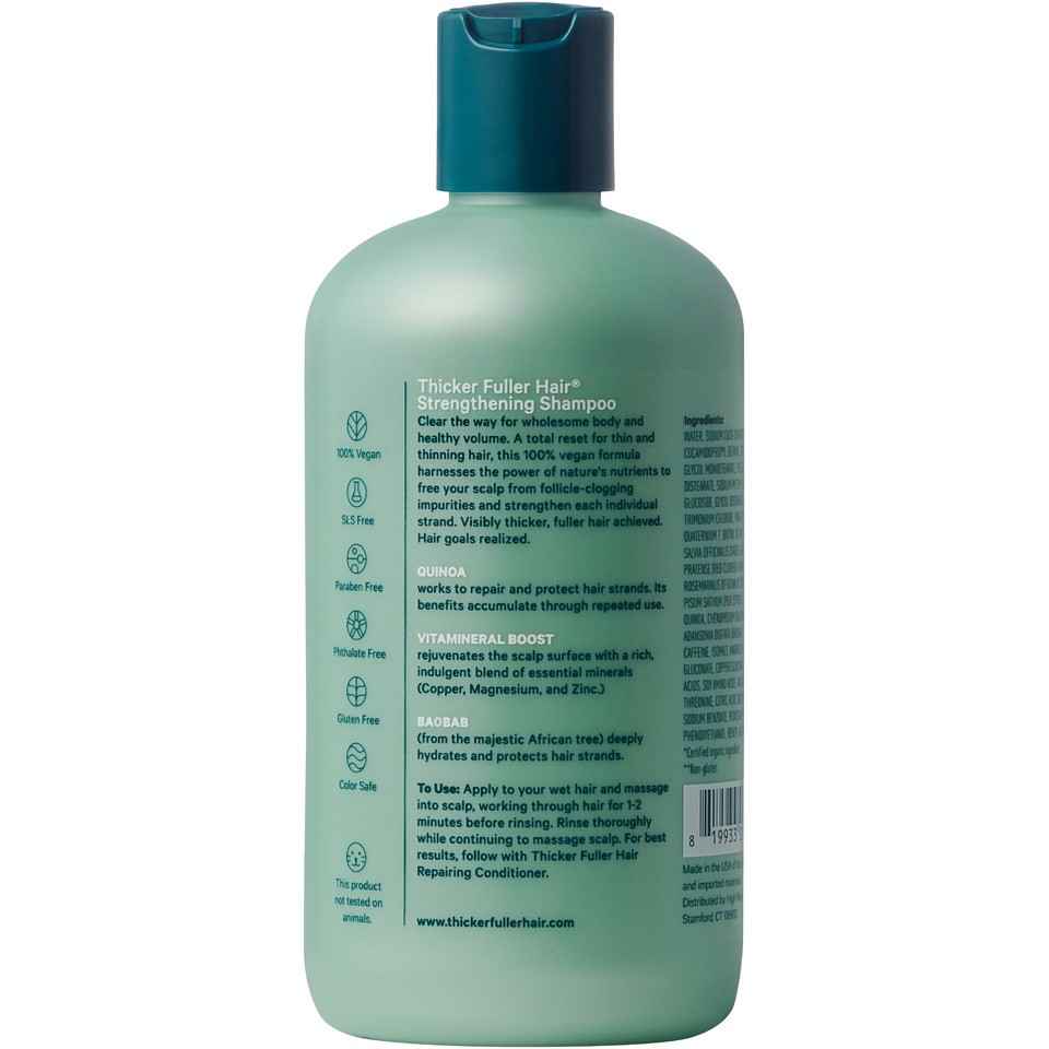 slide 2 of 2, Thicker Fuller Hair Shampoo 12 oz, 12 oz