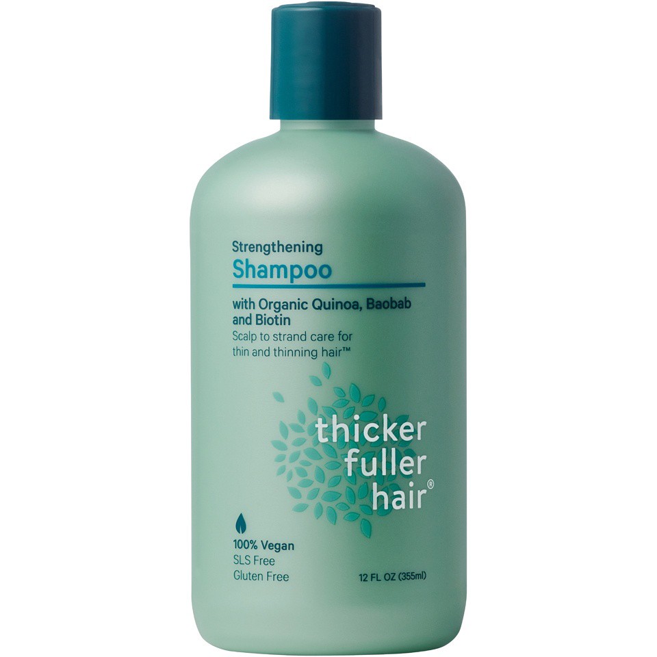 slide 1 of 2, Thicker Fuller Hair Shampoo 12 oz, 12 oz