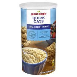 Giant Eagle Quick Oats