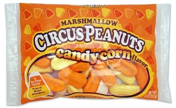 slide 1 of 1, Spangler Circus Peanut Candy Corn, 8 oz