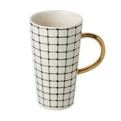 Tabletops Gallery Latte Mug- Grid