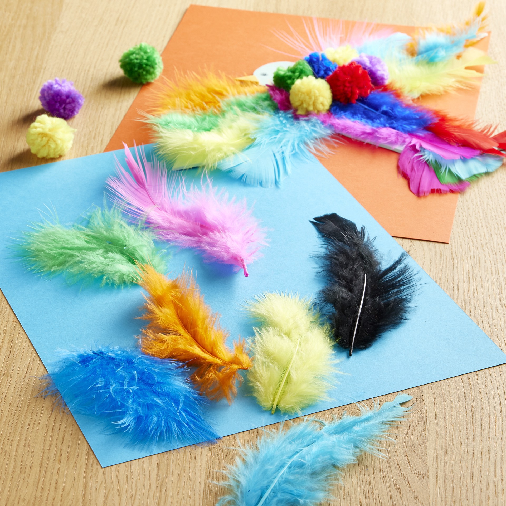 slide 2 of 3, Bright Feathers Value Pack By Creatology, 2.12 oz