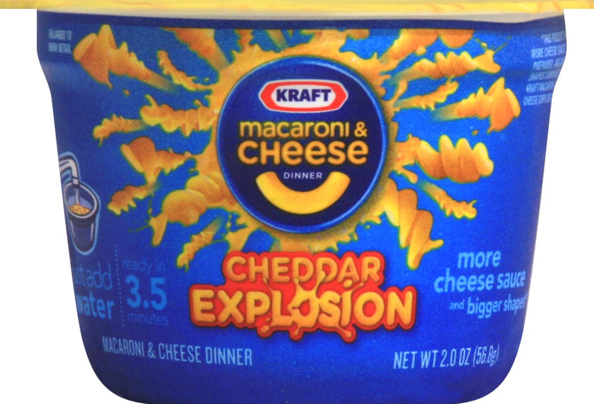 Kraft Cheddar Explosion Macaroni Cheese Dinner 2 oz Shipt