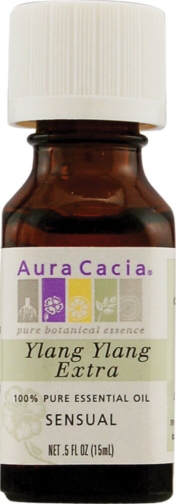 slide 1 of 1, Aura Cacia Sensual Ylang Ylang Pure Essential Oil, 0.5 fl oz