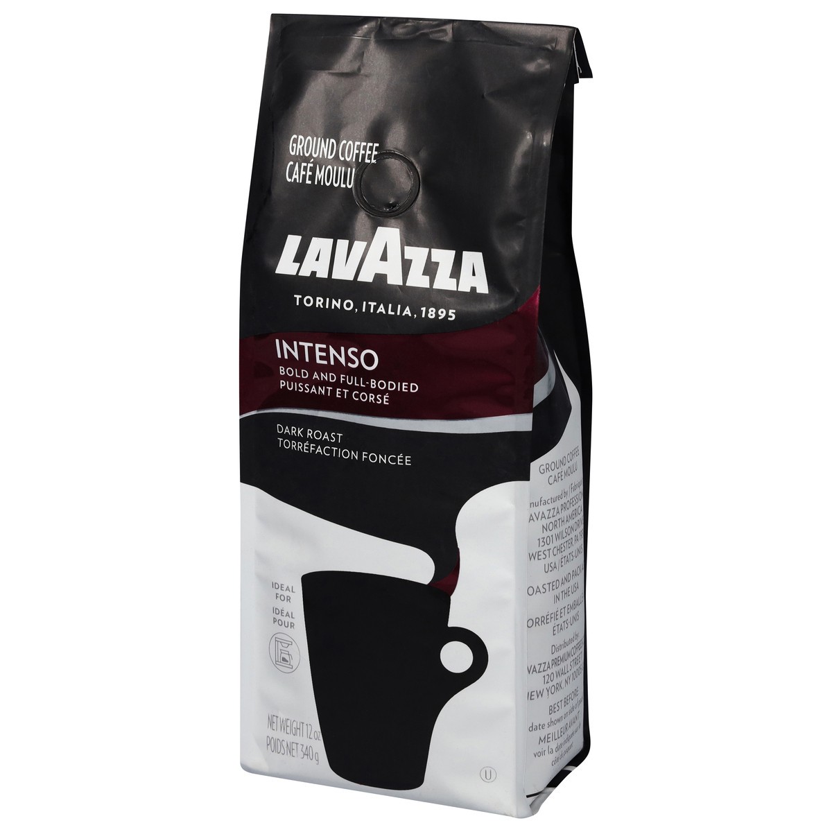 slide 7 of 9, Lavazza Dark Roast Ground Opera Intenso Coffee 12 oz, 12 oz