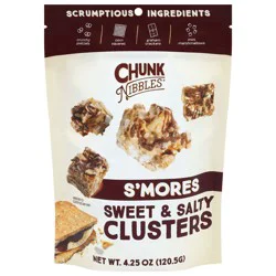 Chunk Nibbles Sweet & Salty S'mores Clusters 4.25 oz