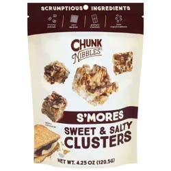 Chunk Nibbles Sweet & Salty S'mores Clusters 4.25 oz