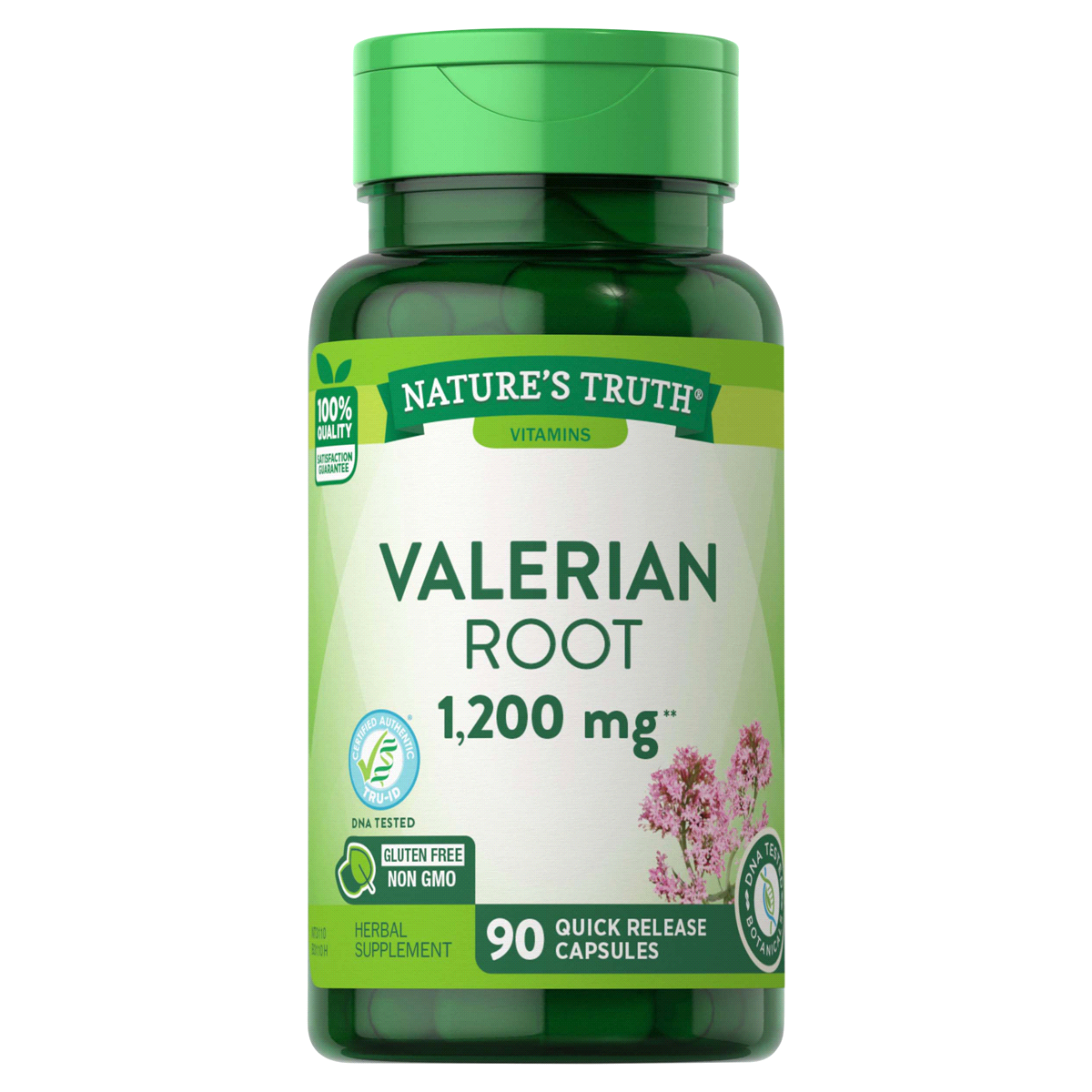 slide 1 of 4, Nature's Truth Natures Truth 1200 Mg Valerian Root, 90 ct; 1200 mg