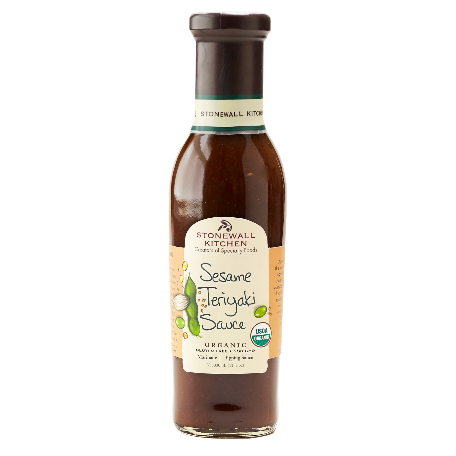 slide 1 of 1, Stonewall Kitchen Organic Sesame Teriyaki Sauce, 11 oz