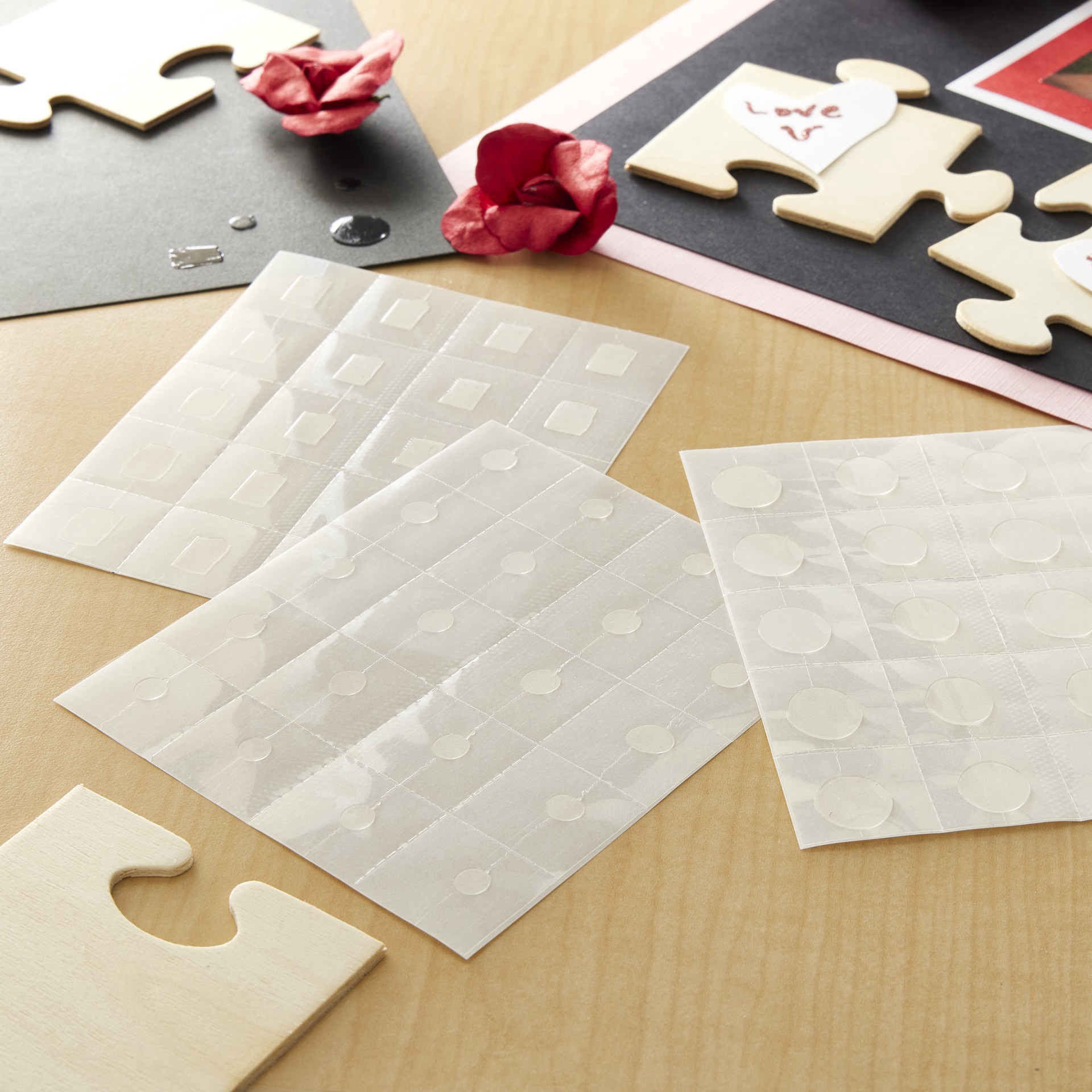 slide 2 of 5, Squares & Dots Adhesive Value Pack By Recollections, 0.31 in x 0.39 in