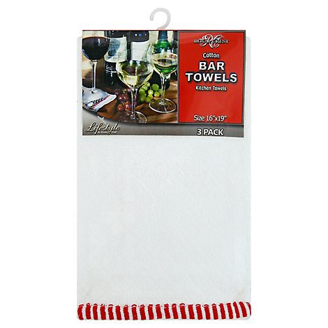 slide 1 of 1, Bar Mop White - 3 CT, 3 ct