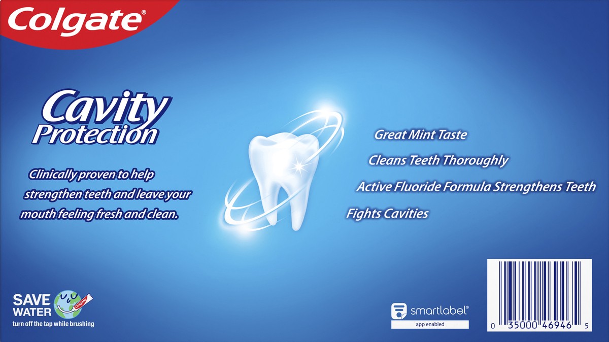 slide 2 of 5, Colgate Anticavity 3 Value Pack Great Regular Flavor Fluoride Toothpaste 3 ea, 3 ct