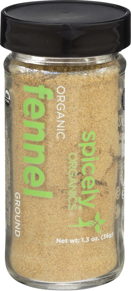 slide 1 of 2, Spicely Organic Spices Fennel 1.3 oz, 1.3 oz