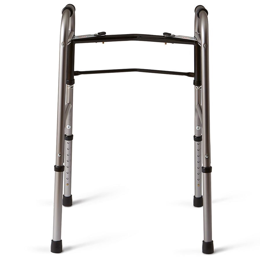 slide 1 of 5, Walgreens Adjustable Folding Walker, 1 ct