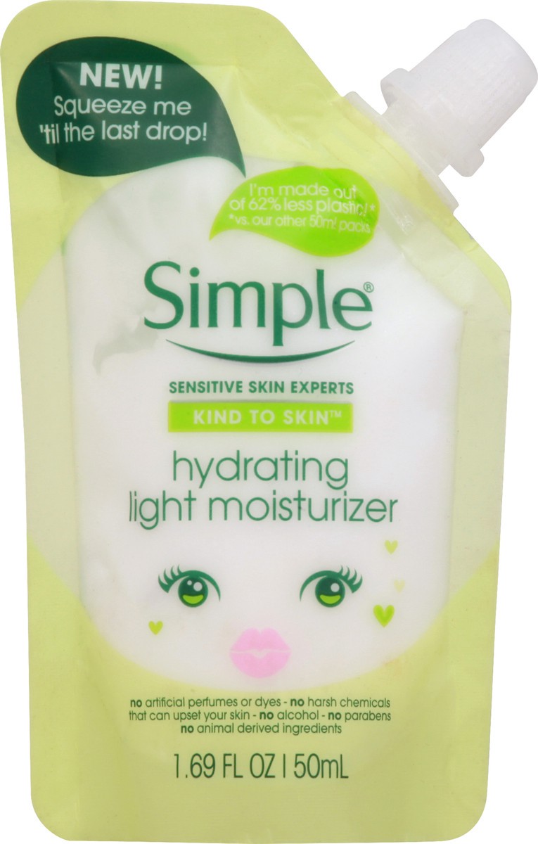 slide 1 of 8, Simple Light Hydrating Moisturizer 1.69 oz, 1.69 oz