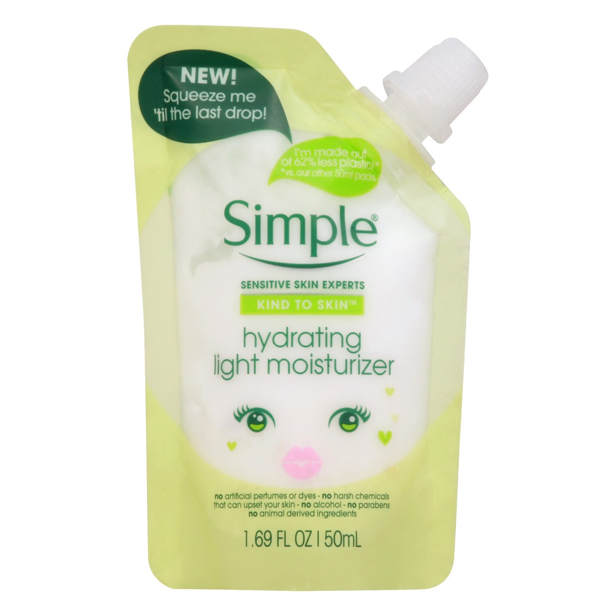 slide 8 of 8, Simple Light Hydrating Moisturizer 1.69 oz, 1.69 oz