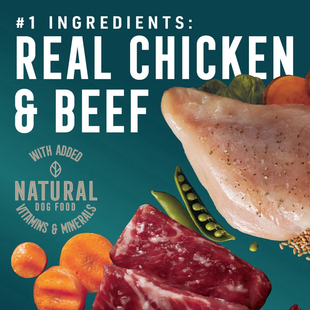 slide 4 of 6, Abound Grilled Chicken & Beef Multipack Wet Dog Food, 12 ct; 3.5 oz