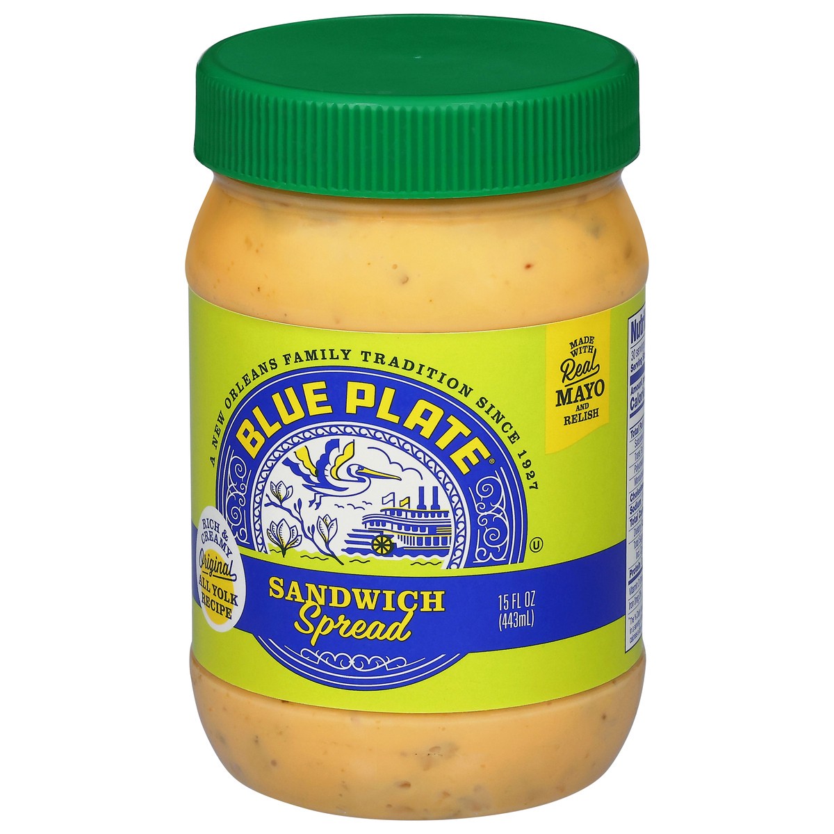 slide 3 of 4, Blue Plate Rich & Creamy Sandwich Spread 15 fl oz, 15 fl oz