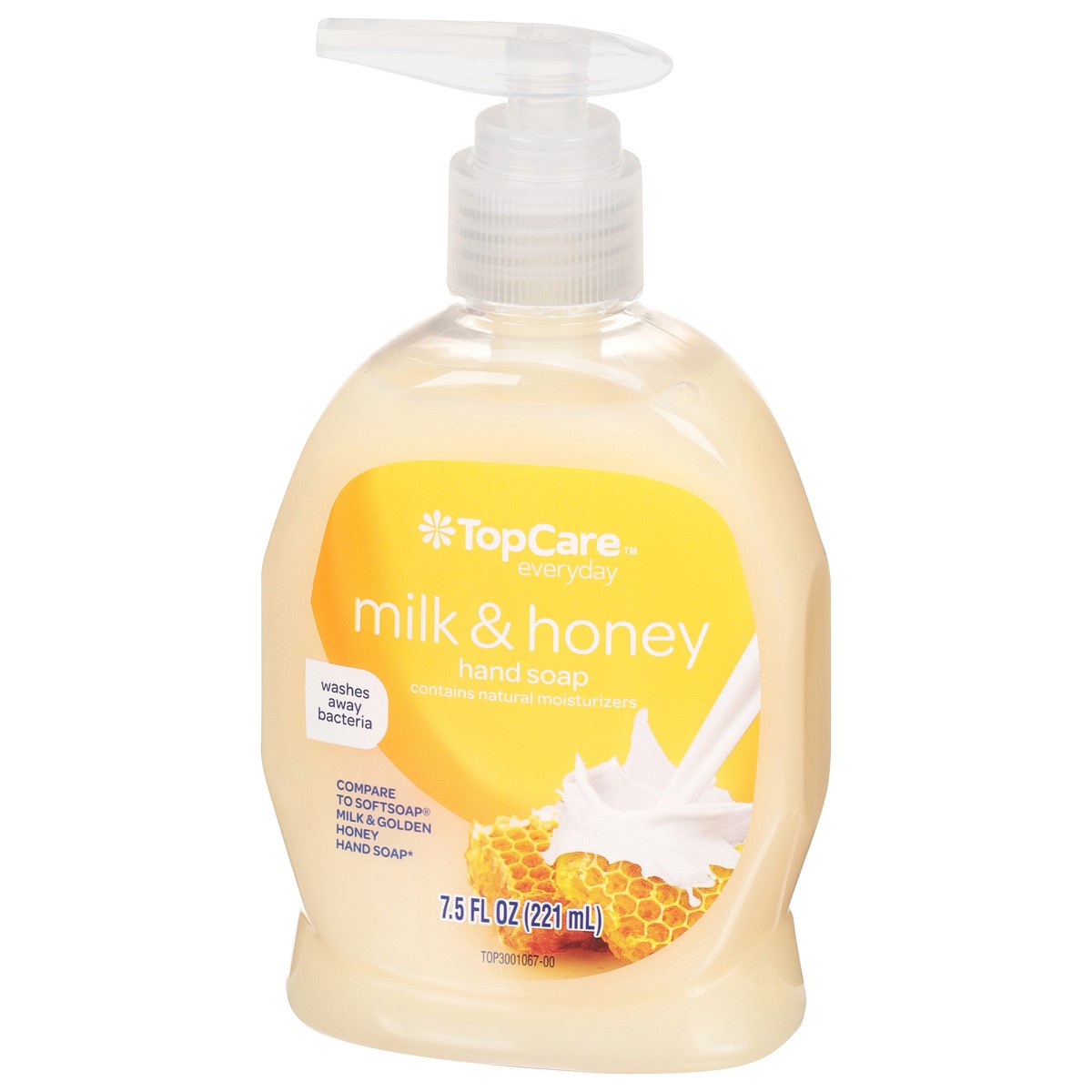 slide 10 of 10, TopCare Everyday Milk & Honey Hand Soap 7.5 fl oz, 7.5 fl oz