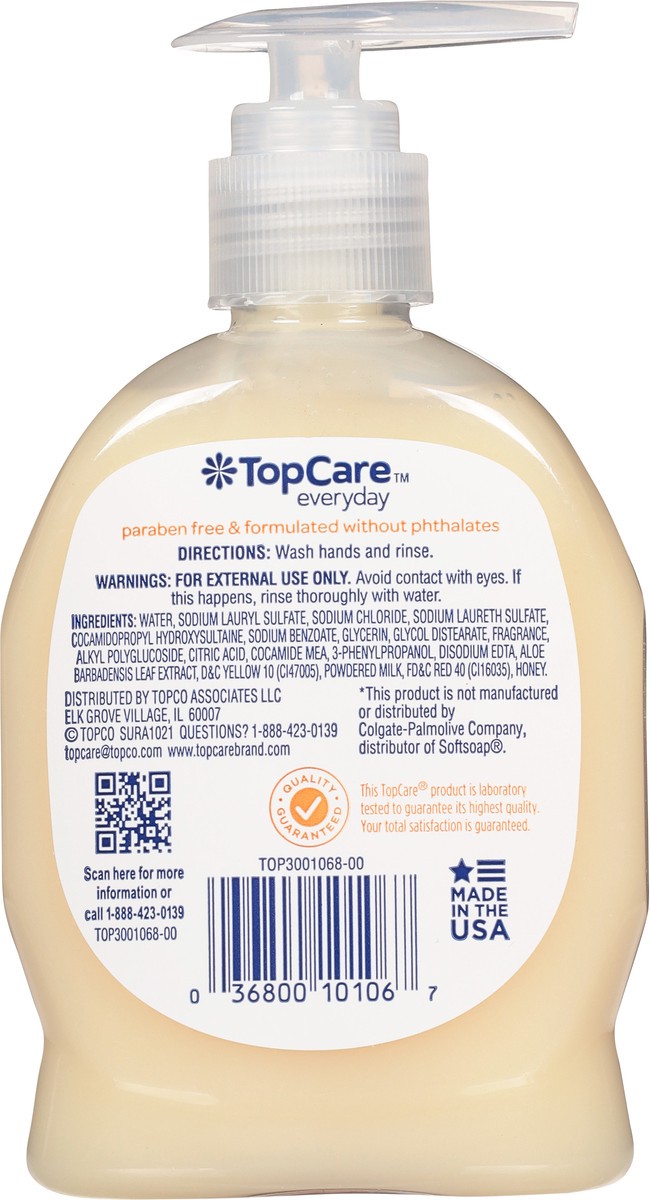 slide 6 of 10, TopCare Everyday Milk & Honey Hand Soap 7.5 fl oz, 7.5 fl oz