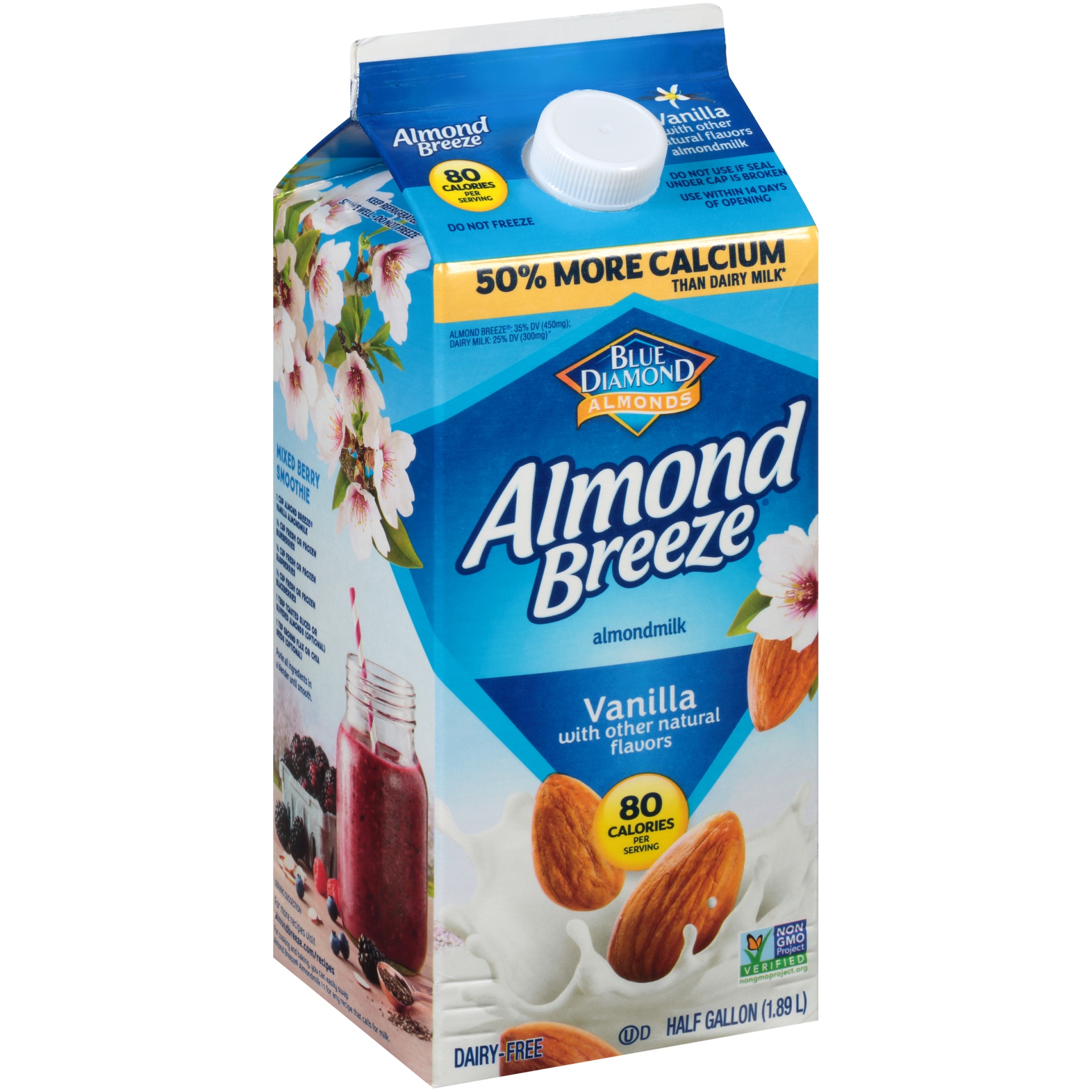 Almond Breeze Vanilla Almondmilk 64 oz | Shipt