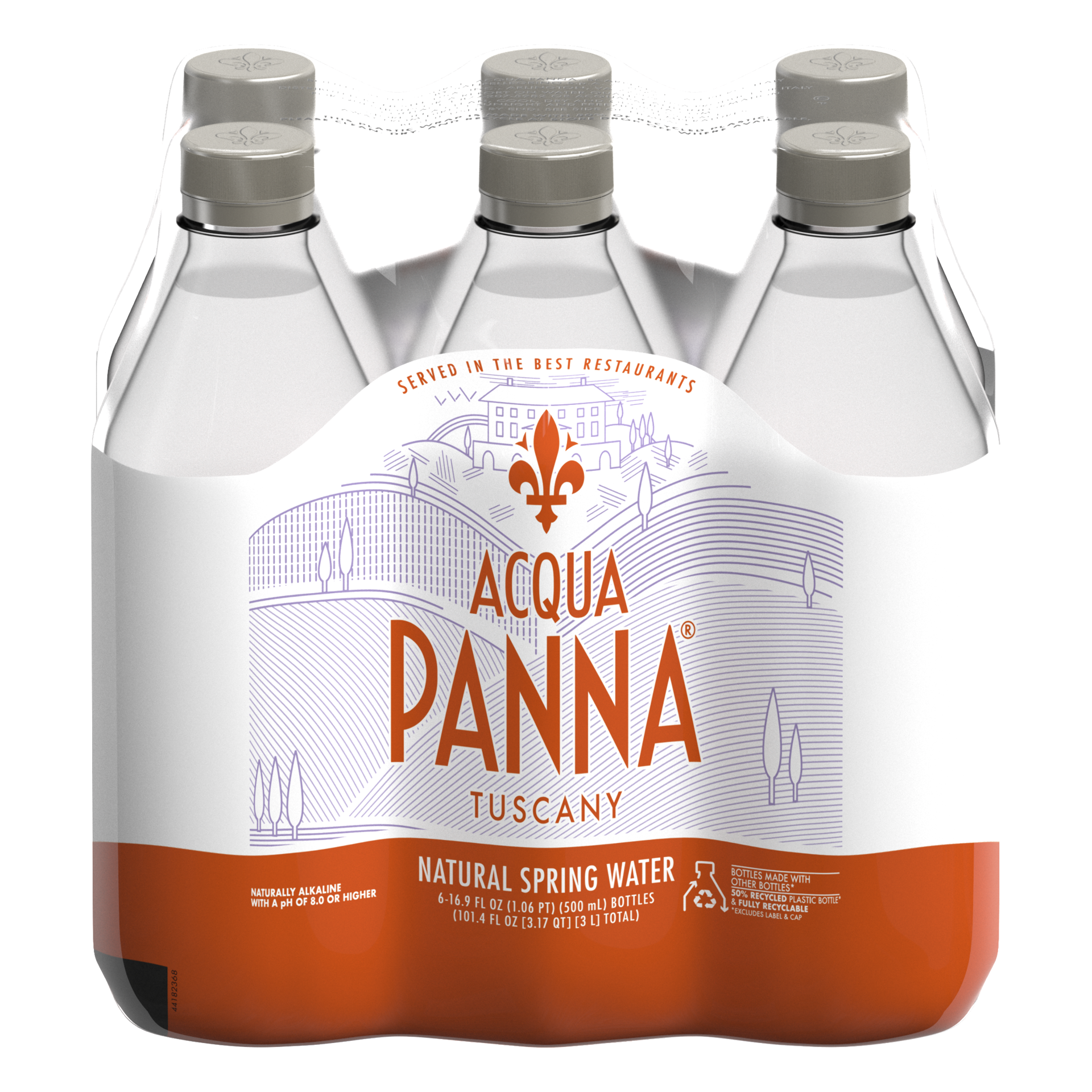 slide 1 of 6, ACQUA PANNA Natural Mineral Water Bottles, 24 ct; 500 ml