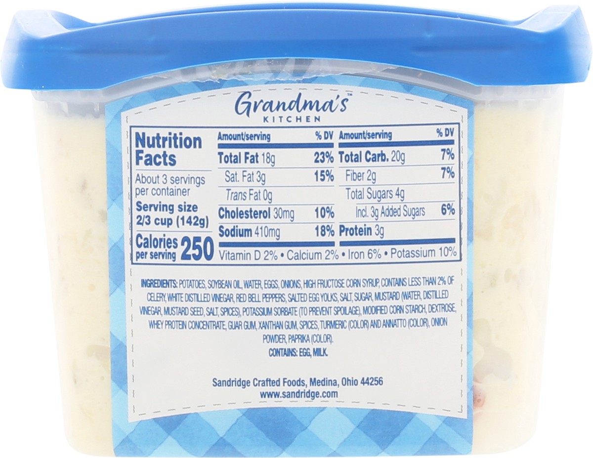 slide 12 of 15, Grandma's Kitchen Home Classics Potato Salad with Egg 16 oz, 16 oz