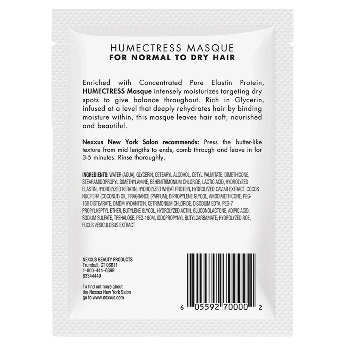 slide 80 of 99, Nexxus Humectress Moisturizing Hair Masque For Dry Hair 1.5 Oz, 1.50 oz
