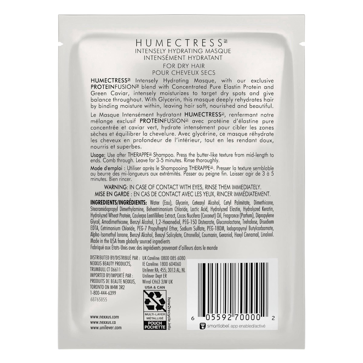 slide 75 of 99, Nexxus Humectress Moisturizing Hair Masque For Dry Hair 1.5 Oz, 1.50 oz