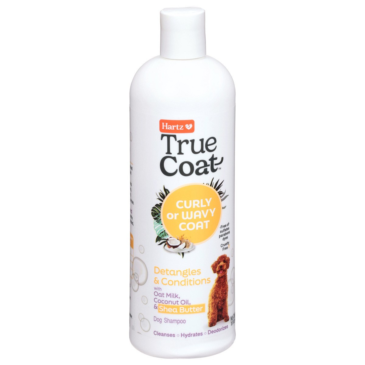 slide 2 of 14, Hartz True Coat Curly or Wavy Coat Dog Shampoo 16 fl oz, 16 fl oz