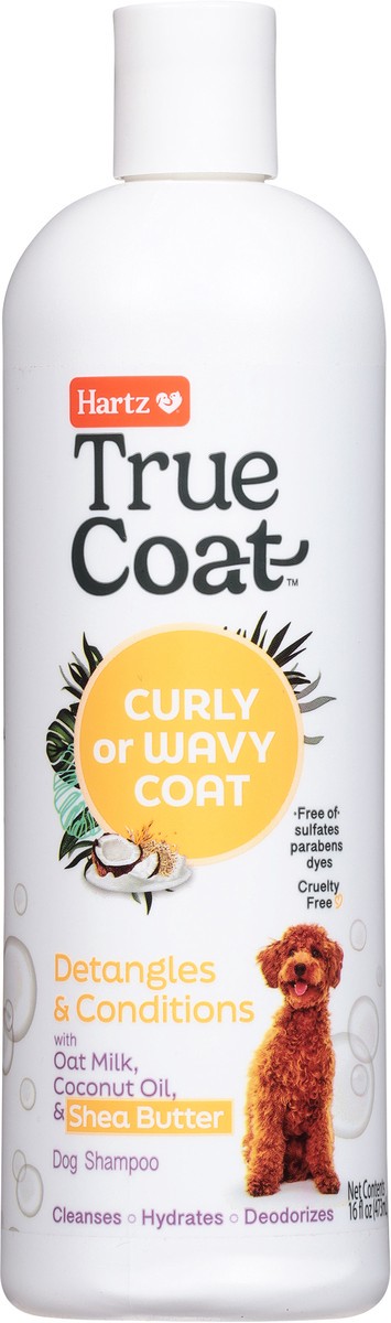 slide 11 of 14, Hartz True Coat Curly or Wavy Coat Dog Shampoo 16 fl oz, 16 fl oz