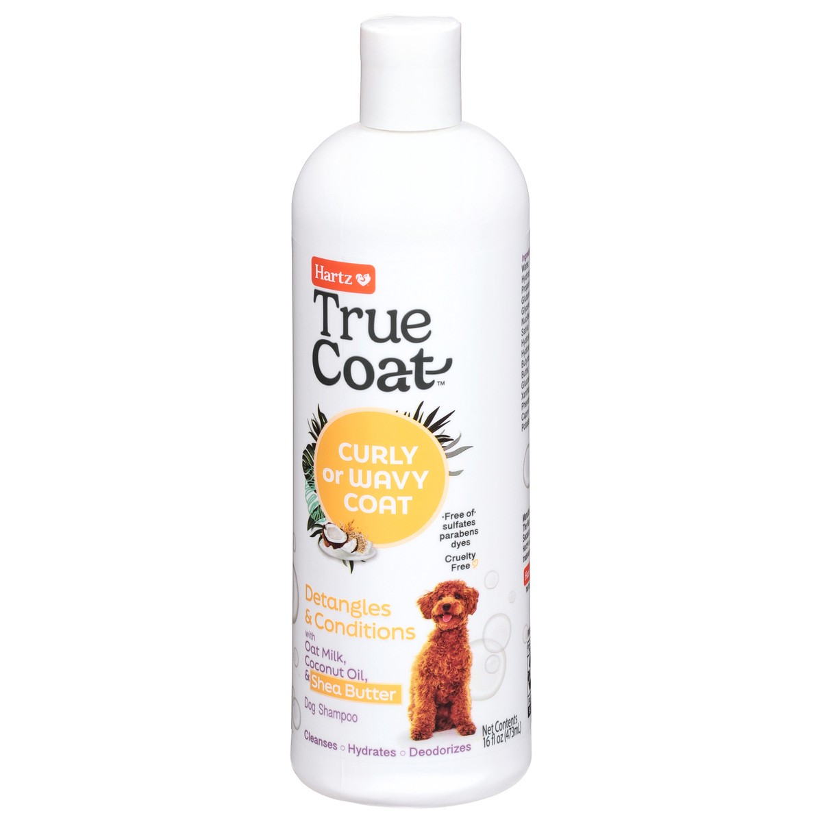 slide 7 of 14, Hartz True Coat Curly or Wavy Coat Dog Shampoo 16 fl oz, 16 fl oz