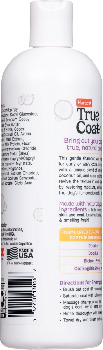 slide 10 of 14, Hartz True Coat Curly or Wavy Coat Dog Shampoo 16 fl oz, 16 fl oz