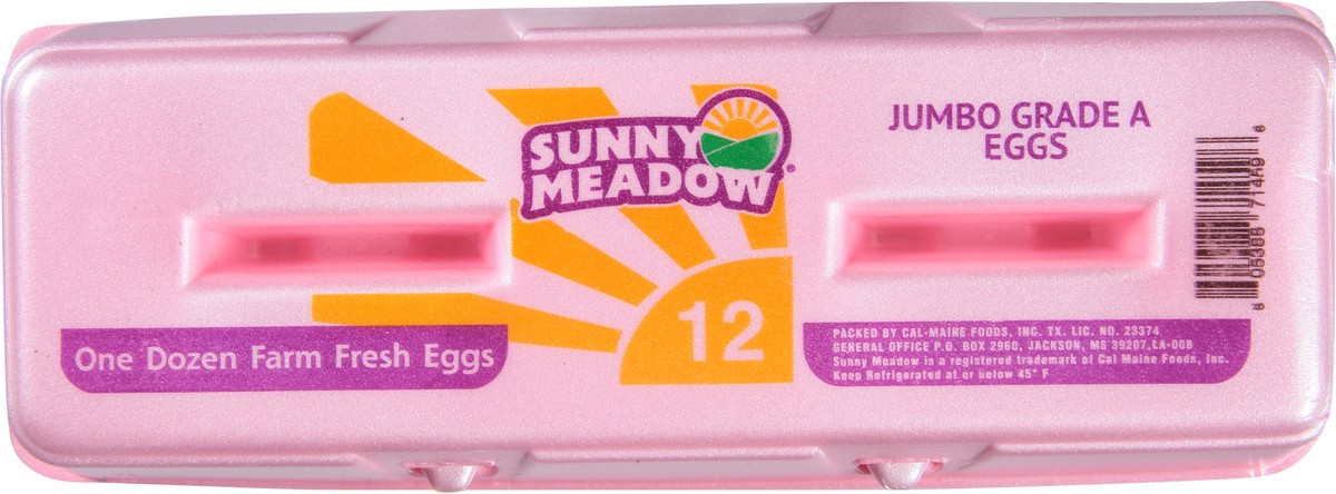 slide 7 of 9, Sunny Meadow Jumbo Grade A Eggs Jumbo 12 ea, 12 ct