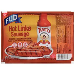 FUD Hot Links Sausage 24 oz