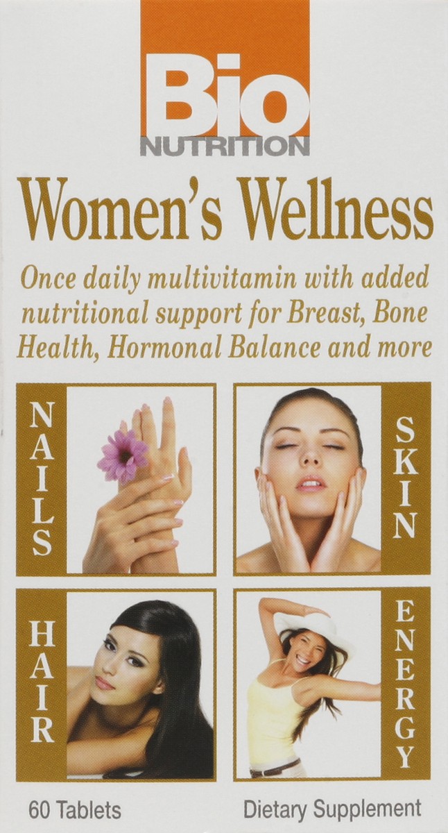 slide 1 of 5, Bio Nutrition Women's Wellness Tablets, 60 ea, 60 ct