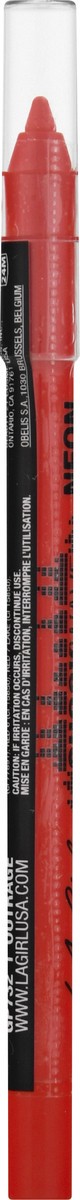 slide 4 of 9, L.A. Girl Shockwave Outrage GP732 Neon Lipliner 0.04 oz, 0.04 oz