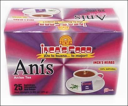 slide 1 of 1, Inca's Food Anise Tea, 0.88 oz