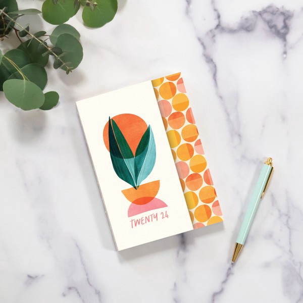 slide 5 of 8, 2024 Orange Circle Studio Weekly/Monthly Duplex Planner, Southwest Desert, 4"" X 7-3/4"", January To December 2024 , 24514, 1 ct